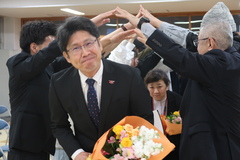 校長先生アーチ